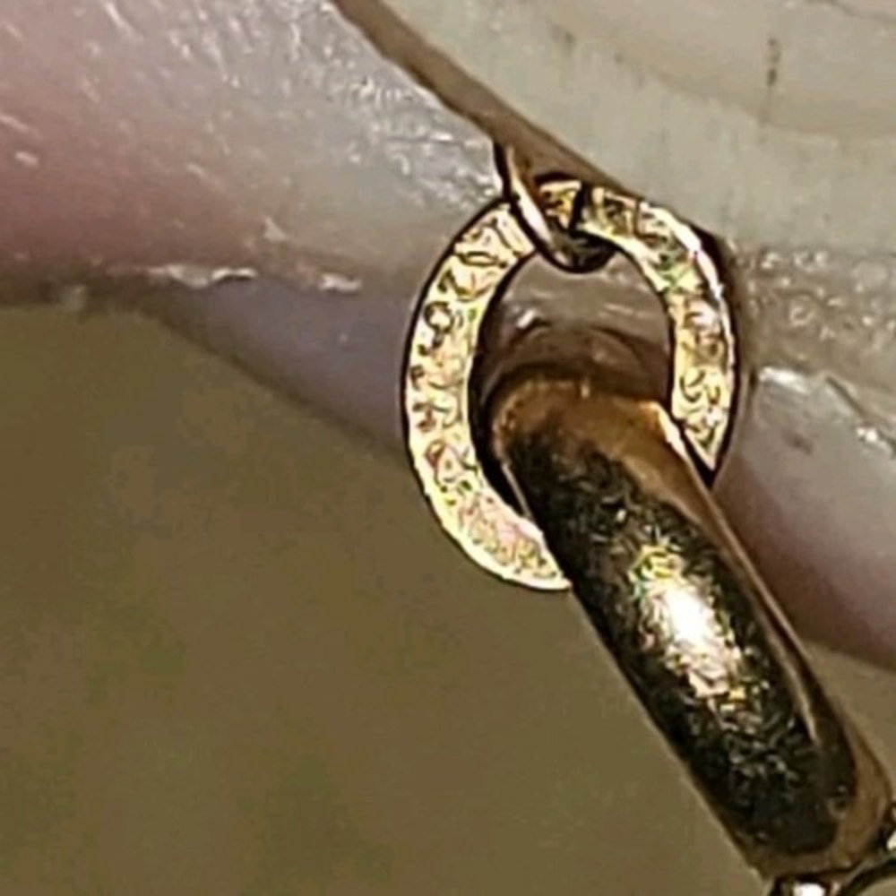 Vintage LeStage 1/20 12K GF Gold Filled Dainty Locket Pendant - Picture 5 of 8